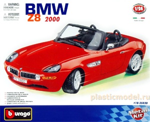 Модель-копия - 1:24 сборка А/М BMW Z8 (2000)