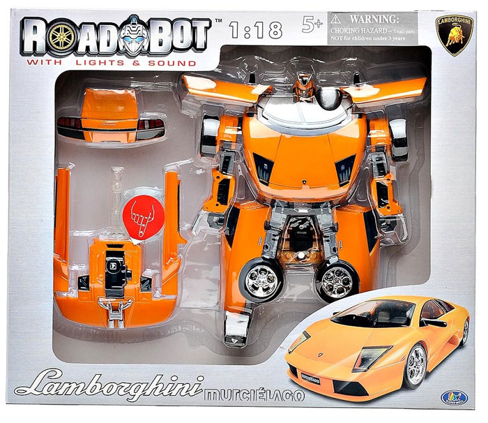 Робот-трансформер Lamborghini Roadbot, 1:18