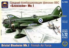  Модель Средний финский бомбардировщик «Бленхейм» Мк.I